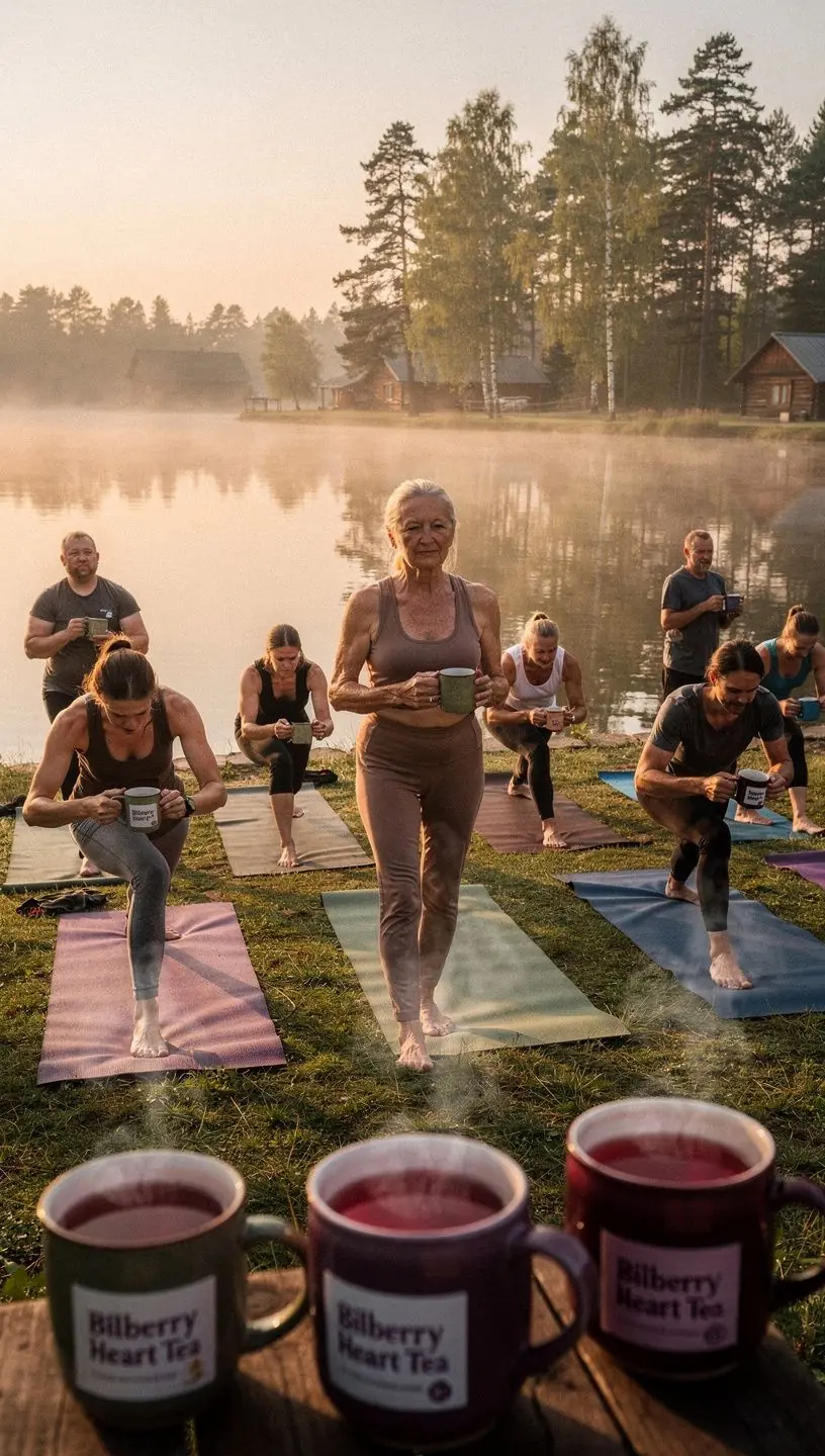 Mėlynųjų spanguolių lapai ir uogos žaliavų aplinkoje