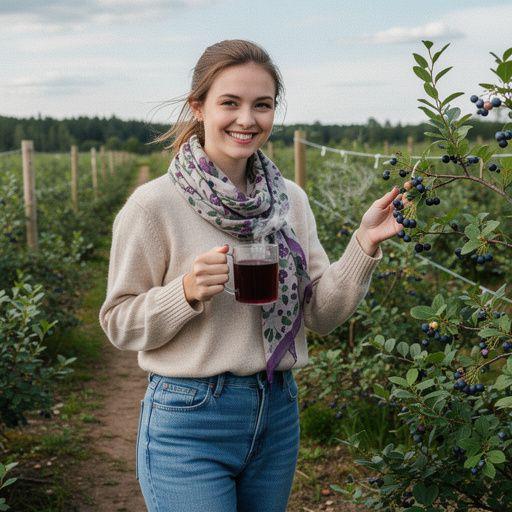 Arbatos ingredientai: mėlynės, juodieji serbentai ir kiti vaisiai